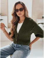 Dámský svetr NUTI zelený FashionStreet MY1672