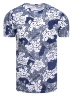 Pánské tričko s potiskem šedé FashionStreet RX5114