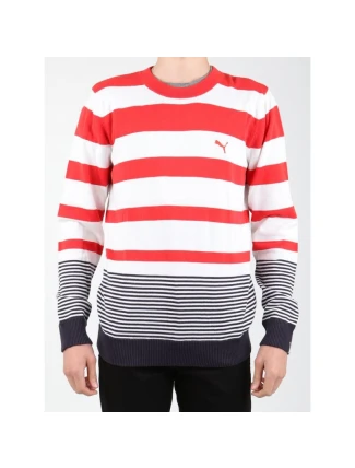 Puma Pruhovaný svetr s plachtou 554124-01