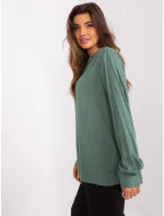 Halenka D73792M11081A khaki barva Halenka D73792M11081A khaki barva