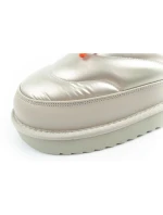 D.Franklin snow boots women winter fashion insulated boots silver dámské