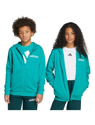 Adidas Essentials dětské tepláky zelené JN2427