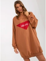 Mikina VI BL 3113.73P světle hnědá