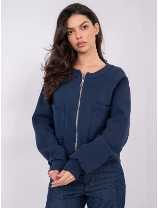 WT BL mikina A1452.99 tmavě modrá