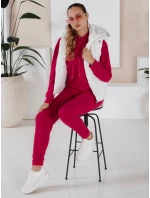Dámská tepláková souprava MIGEL fuchsiová FashionStreet AY0810 Dámská tepláková souprava MIGEL fuchsiová FashionStreet AY0810