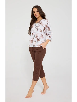 Pyžamo Cornette 162/498 Simone 3/4 3XL–5XL
