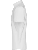 Daiber JN 684 Mikro keprová košile s krátkým rukávem 02.0684 white Daiber JN 684 Mikro keprová košile s krátkým rukávem 02.0684 white