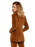 Sametové sako s knoflíkem M643 - Moe Sametové sako s knoflíkem M643 - Moe