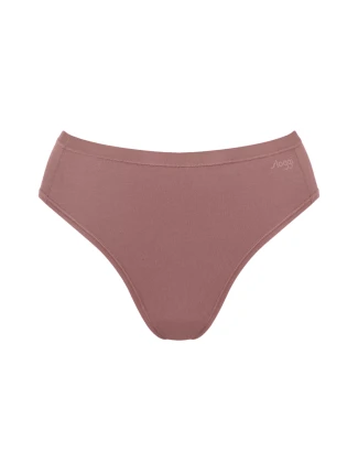 Dámské kalhotky GO Daily Cotton Tai - BROWN - tm. béžové 1141 - SLOGGI