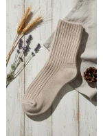 Pánské ponožky 53 beige - Skarpol