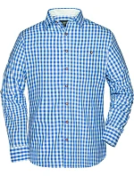 Daiber JN 638 Popelínová kostkovaná košile tradiční styl 02.0638 royal/white Daiber JN 638 Popelínová kostkovaná košile tradiční styl 02.0638 royal/white