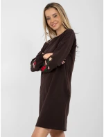 Šaty RV SK 8088.59 tmavě hnědé