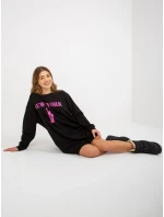 Mikina VI BL 3212.15X černá a růžová Mikina VI BL 3212.15X černá a růžová