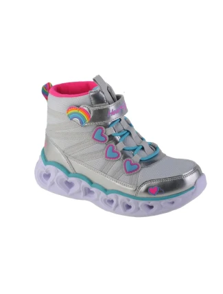 Skechers Sweetheart Lights - Sweet Styling 302668L-SMLT Silver 32