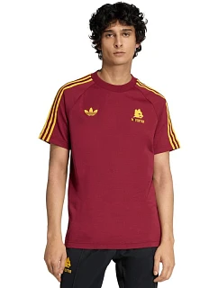 Pánské tričko adidas AS Roma Originals Tee maroon JZ7185 pánské