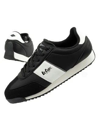 Lee Cooper sportovní boty tenisky pánské módní pohodlné černé