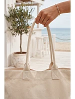 Textová Taška Shopper Big Star RR574237 Světle Béžová