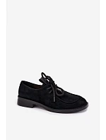 Dámské barefoot polobotky z přírodní semiše D&A CR62-3460 černé Dámské barefoot polobotky z přírodní semiše D&A CR62-3460 černé