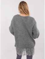 Jumper IN SW 33681.05P tmavě šedý