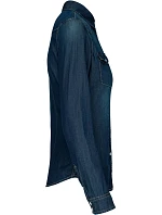 Kariban K 518 Denim halenka s dlouhým rukávem 20.K518 blue jean Kariban K 518 Denim halenka s dlouhým rukávem 20.K518 blue jean
