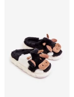 Dětské teplé pantofle s kožešinou Růžove Rubee Dětské teplé pantofle s kožešinou Růžove Rubee
