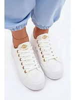 Dámské tenisky na platformě Lee Cooper LCW-26-31-4369 Bílé