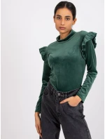 Halenka DHJ BZ 6533B.85 tmavě zelená