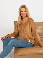 Mikina RV BL 8441.07P velbloud