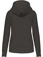 Kariban K 4028 Dámská eco-friendly mikina s kapucí 20.4028 dark grey
