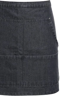Premier PR 125 Denim zástěra do pasu krátká 39.0125 black denim