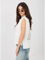 Tričko D12022M02769B bílé Tričko D12022M02769B bílé