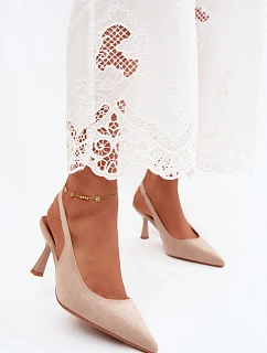 Sandály na podpatku  model 228956 Step in style