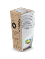 ODPADKOVÉ KOŠE 35 L SORTIBOX SET4 BALENÍ DIETNÍ ŠEDÁ ODPADKOVÉ KOŠE 35 L SORTIBOX SET4 BALENÍ DIETNÍ ŠEDÁ