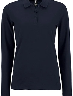 SOL'S Perfect LSL Women Dámské piqué polo s dlouhým rukávem 25.2083 french navy