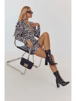 Dámské lakované kozačky Černé Margit Dámské lakované kozačky Černé Margit