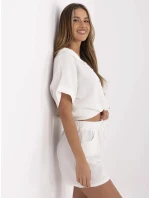 Šortky MO SN ST108.12 bílé Šortky MO SN ST108.12 bílé