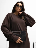 RV SK šaty A1059.17 tmavě hnědé