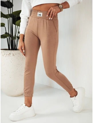 Dámské tepláky CYFL camel FashionStreet UY1806