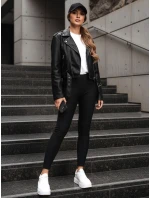 Dámské legíny černé FashionStreet UY2732