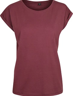 Build your Brand BY 021 Dámské tričko 56.0021 cherry
