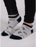 Chlapecké kotníkové ponožky Yoclub Patterns Colours 6-Pack Multicolour