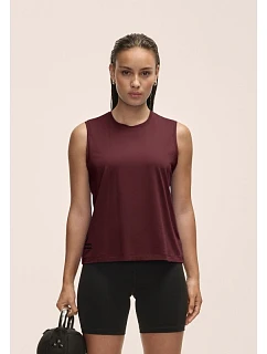 Dámské tričko CASALL Graphic Tank, barva bordová