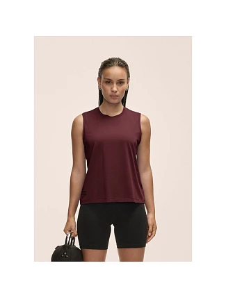 Dámské tričko CASALL Graphic Tank, barva bordová Dámské tričko CASALL Graphic Tank, barva bordová
