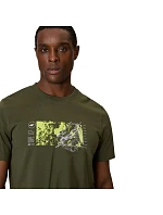 Pánské tričko 4F M2823 khaki 4FWSS26TTSHM2823 43S