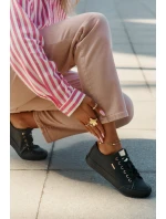 Dámské Tenisky Z Eko Kůže Big Star RR274749 Černé