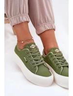 Dámské Tenisky Na Platformě Lee Cooper LCW-25-31-3449L Zelené