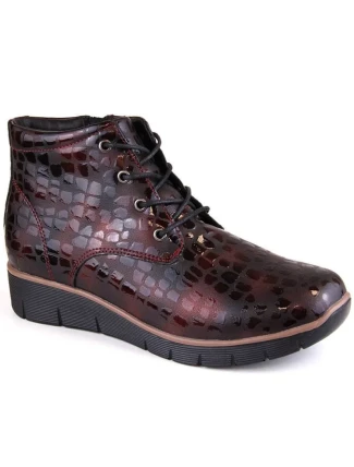 Filippo W PAW376B vínové zateplené kožené boty na podpatku Filippo W PAW376B vínové zateplené kožené boty na podpatku