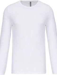 Kariban K 3016 Elastické tričko s dlouhým rukávem 20.3016 white