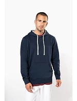 Kariban K 4013 Unisex mikina s kapucí 20.K013 navy/mariniere Kariban K 4013 Unisex mikina s kapucí 20.K013 navy/mariniere