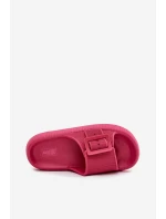 Dámské Pěnové Sandály Na Platformě S Přezkou Big Star RR274A583 Fuchsie Dámské Pěnové Sandály Na Platformě S Přezkou Big Star RR274A583 Fuchsie